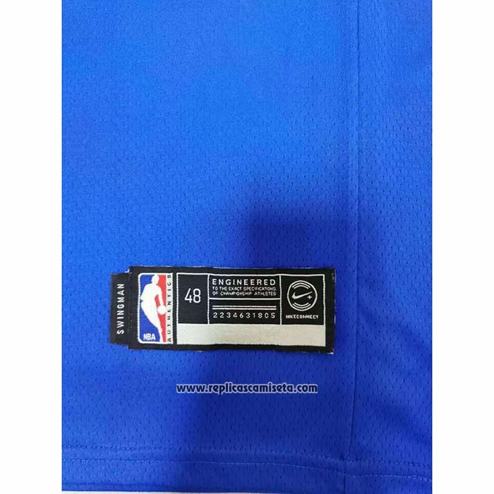 Camiseta Los Angeles Lakers Russell Westbrook #0 Hardwood Classic 2021-2022 Azul